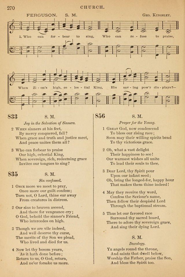 The Baptist Hymn and Tune Book, for Public Worship page 279
