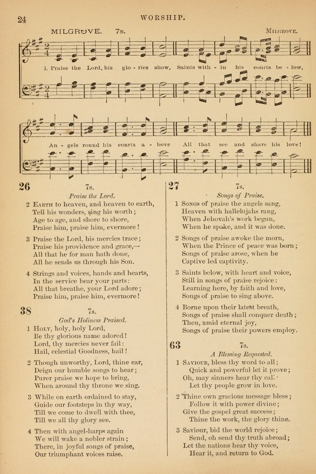 The Baptist Hymn and Tune Book, for Public Worship page 33