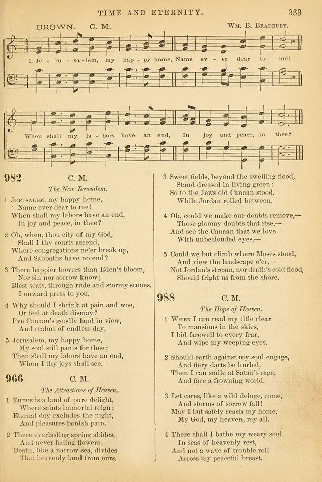 The Baptist Hymn and Tune Book, for Public Worship page 342