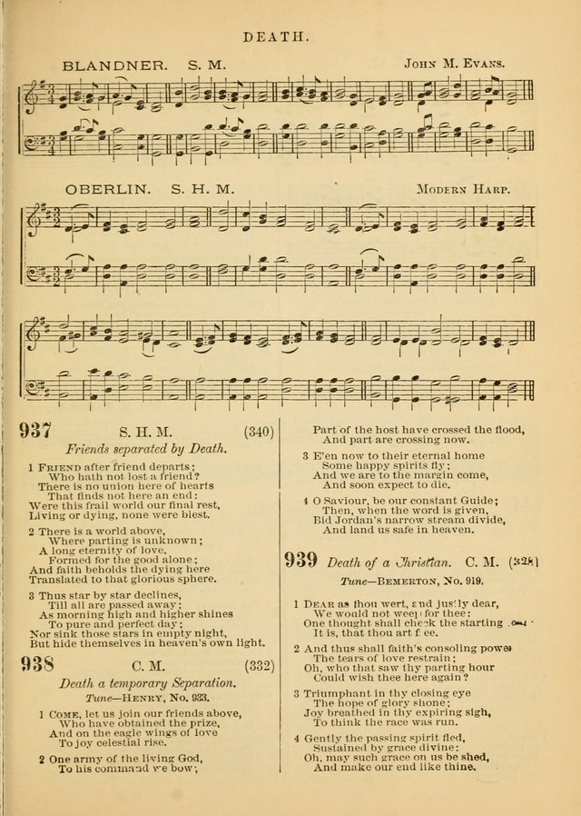 The Baptist Hymn and Tune Book for Public Worship page 341