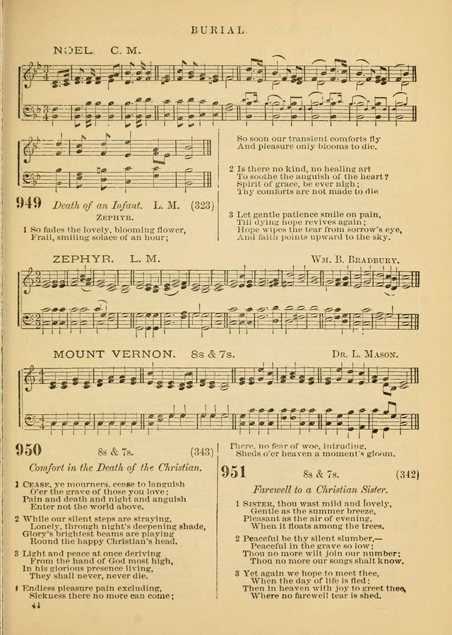The Baptist Hymn and Tune Book for Public Worship page 345