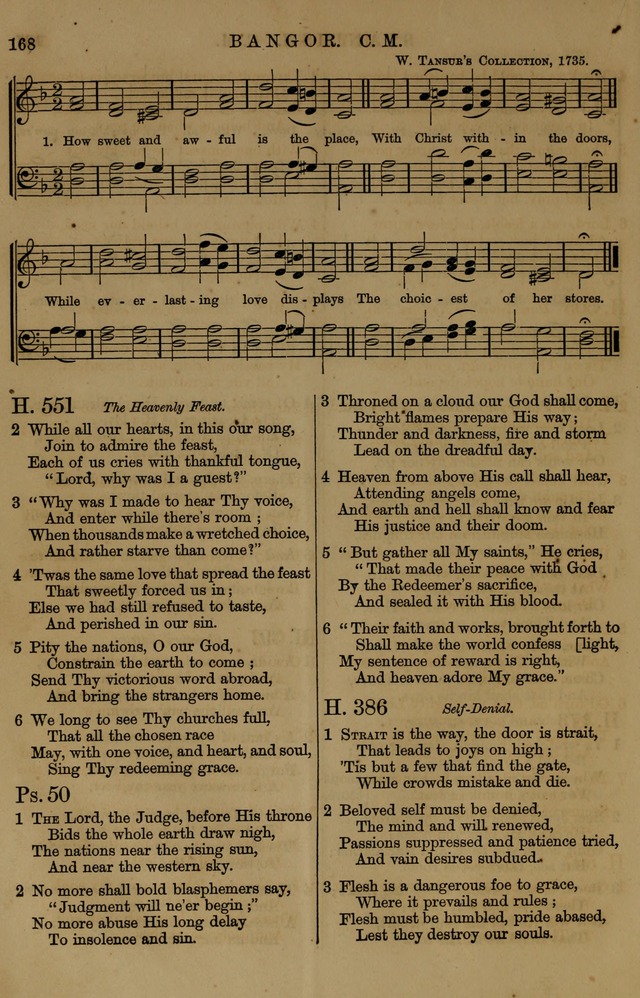 Book of Hymns and Tunes, comprising the psalms and hymns for the worship of God, approved by the general assembly of 1866, arranged with appropriate tunes... by authority of the assembly of 1873 page 164