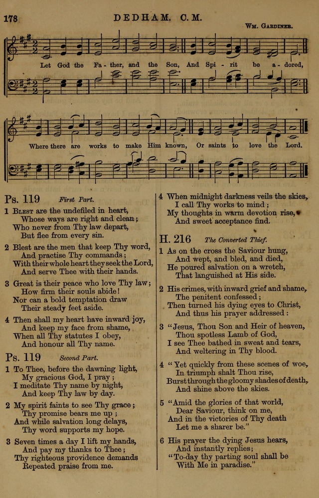 Book of Hymns and Tunes, comprising the psalms and hymns for the worship of God, approved by the general assembly of 1866, arranged with appropriate tunes... by authority of the assembly of 1873 page 176