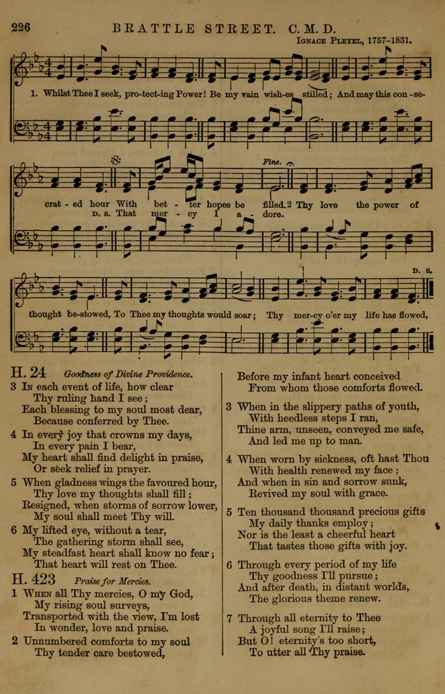 Book of Hymns and Tunes, comprising the psalms and hymns for the worship of God, approved by the general assembly of 1866, arranged with appropriate tunes... by authority of the assembly of 1873 page 224