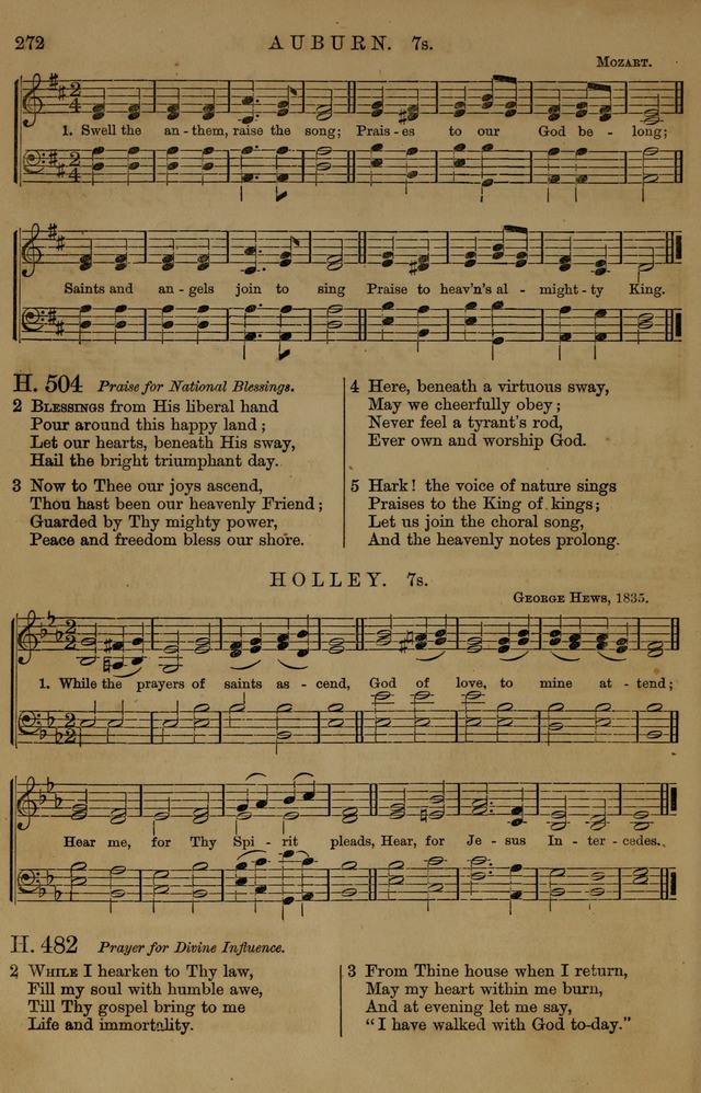 Book of Hymns and Tunes, comprising the psalms and hymns for the worship of God, approved by the general assembly of 1866, arranged with appropriate tunes... by authority of the assembly of 1873 page 270