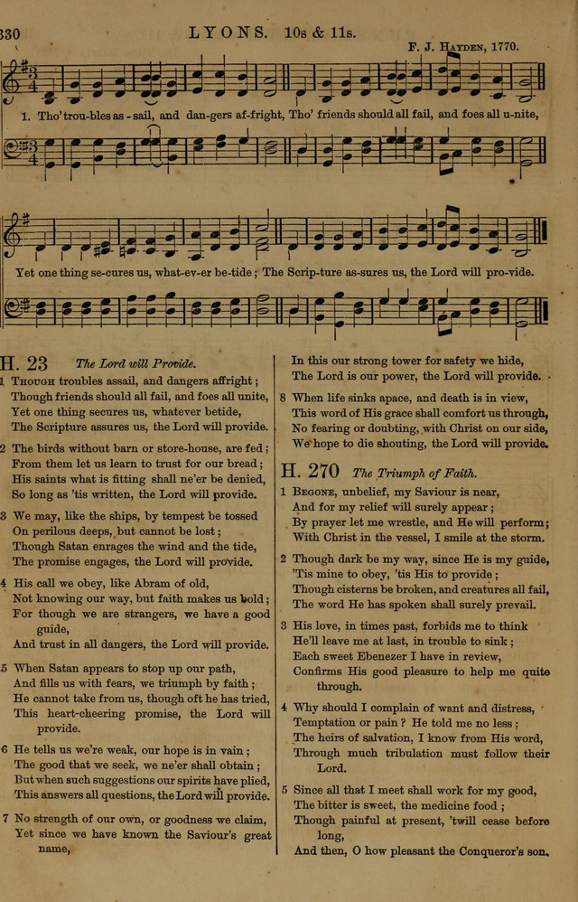 Book of Hymns and Tunes, comprising the psalms and hymns for the worship of God, approved by the general assembly of 1866, arranged with appropriate tunes... by authority of the assembly of 1873 page 328