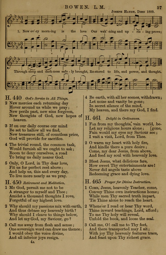 Book of Hymns and Tunes, comprising the psalms and hymns for the worship of God, approved by the general assembly of 1866, arranged with appropriate tunes... by authority of the assembly of 1873 page 53