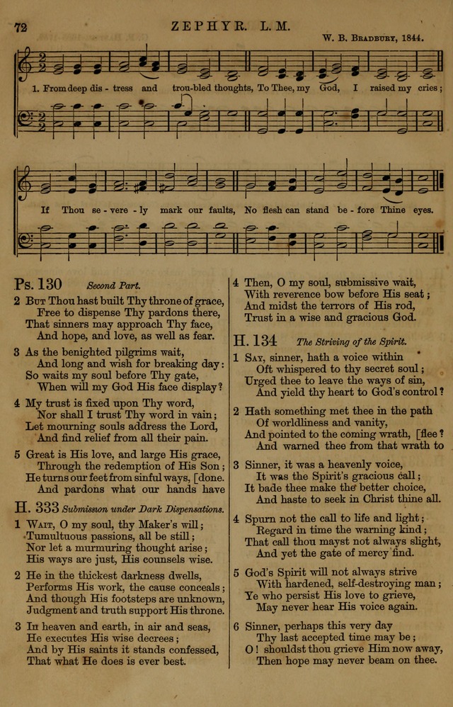 Book of Hymns and Tunes, comprising the psalms and hymns for the worship of God, approved by the general assembly of 1866, arranged with appropriate tunes... by authority of the assembly of 1873 page 68