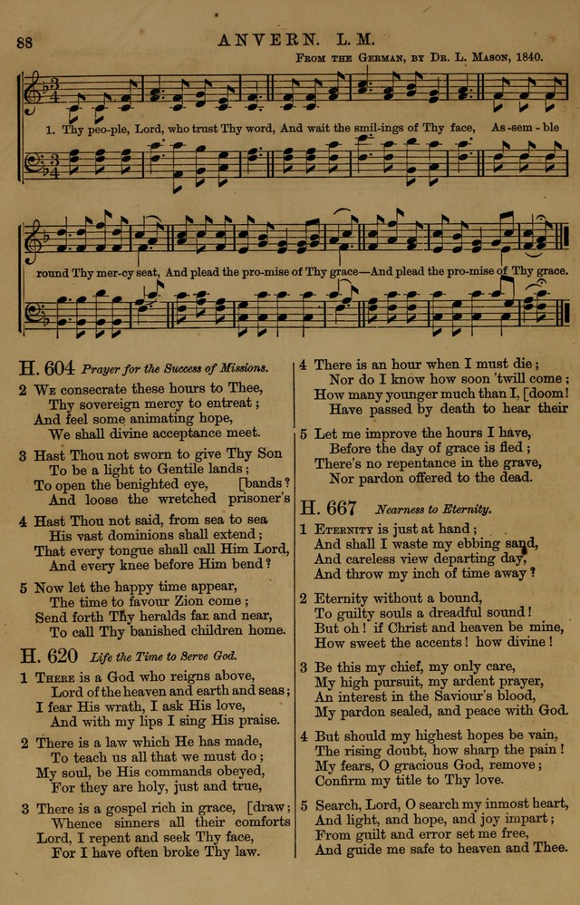 Book of Hymns and Tunes, comprising the psalms and hymns for the worship of God, approved by the general assembly of 1866, arranged with appropriate tunes... by authority of the assembly of 1873 page 84