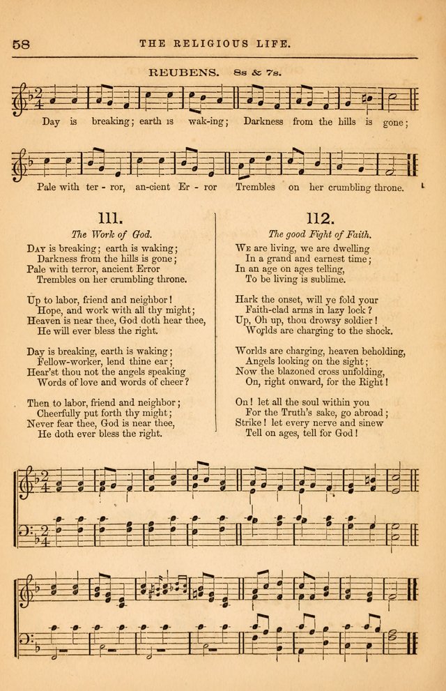 A Book of Hymns and Tunes: for the Sunday-School, the Congregation and Home: 2nd ed. page 67