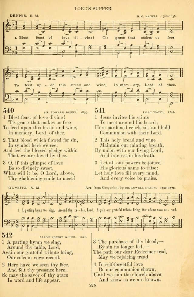 The Baptist Hymnal, for Use in the Church and Home page 288