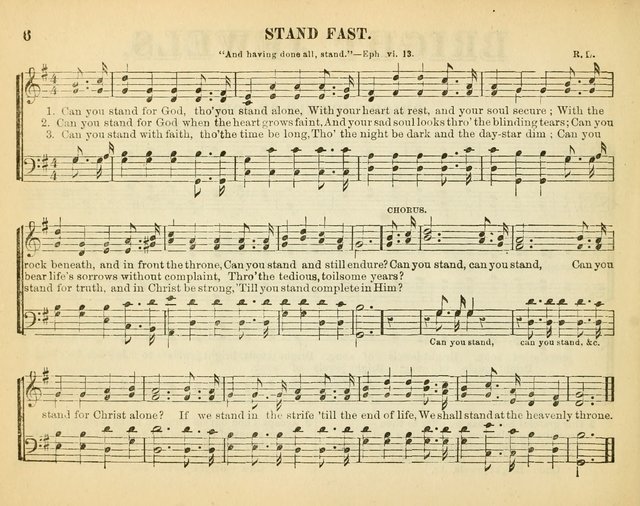 Bright Jewels for the Sunday School: a new collection of Sunday School songs written expressly for this work, many of which are the latest compositions of William B. Bradbury... page 11