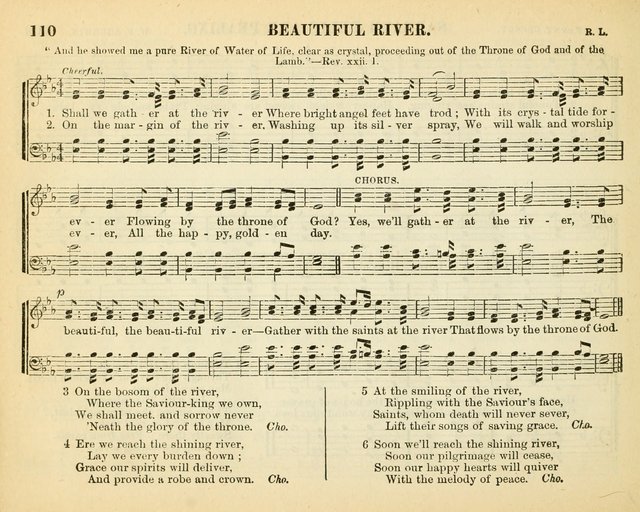 Bright Jewels for the Sunday School: a new collection of Sunday School songs written expressly for this work, many of which are the latest compositions of William B. Bradbury... page 115
