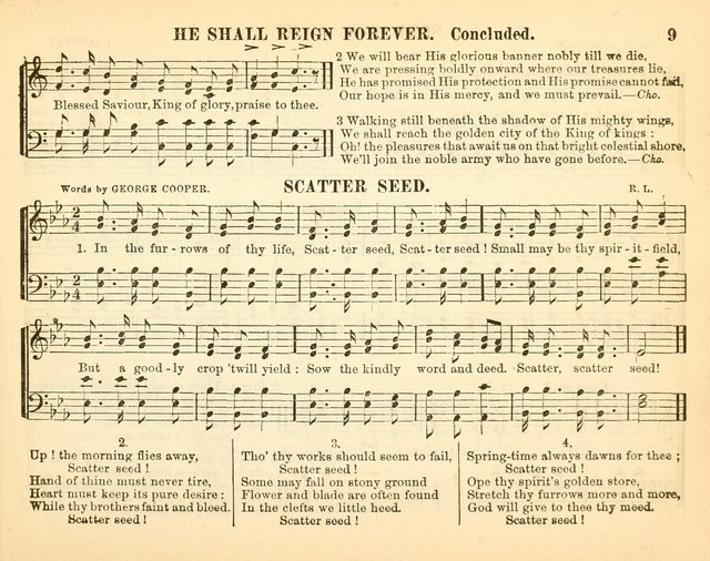 Bright Jewels for the Sunday School: a new collection of Sunday School songs written expressly for this work, many of which are the latest compositions of William B. Bradbury... page 14