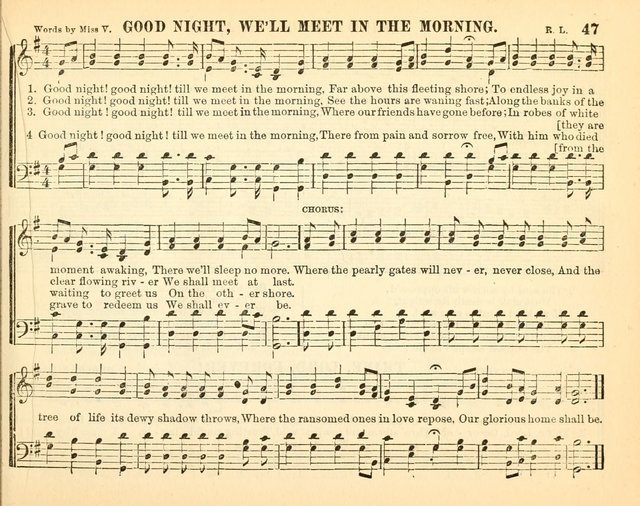 Bright Jewels for the Sunday School: a new collection of Sunday School songs written expressly for this work, many of which are the latest compositions of William B. Bradbury... page 52