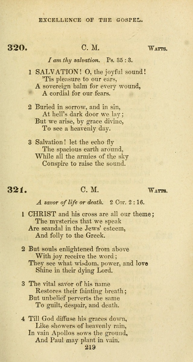 The Baptist Psalmody: a selection of hymns for the worship of God page 219