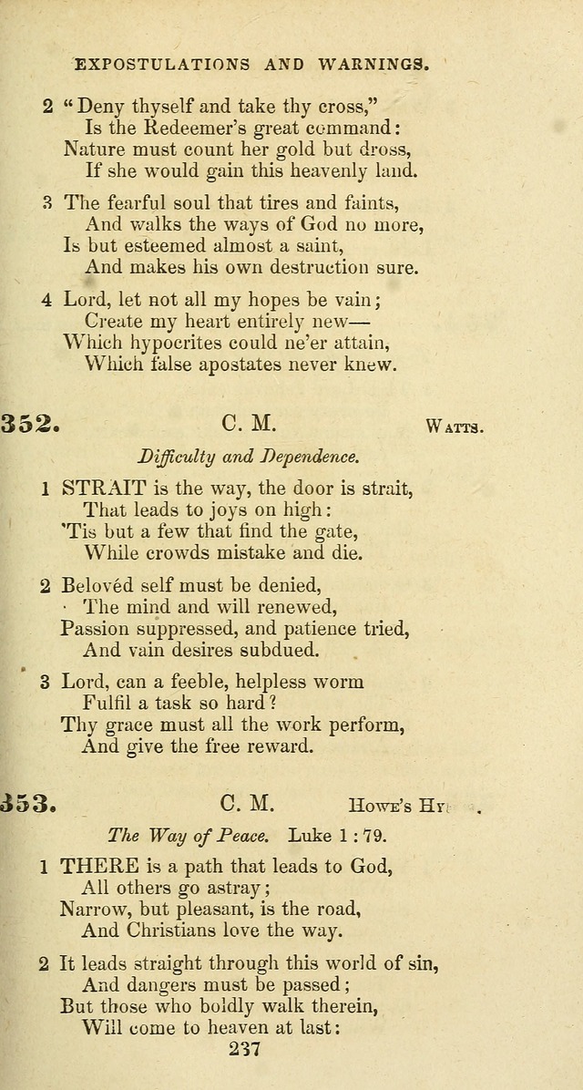 The Baptist Psalmody: a selection of hymns for the worship of God page 237