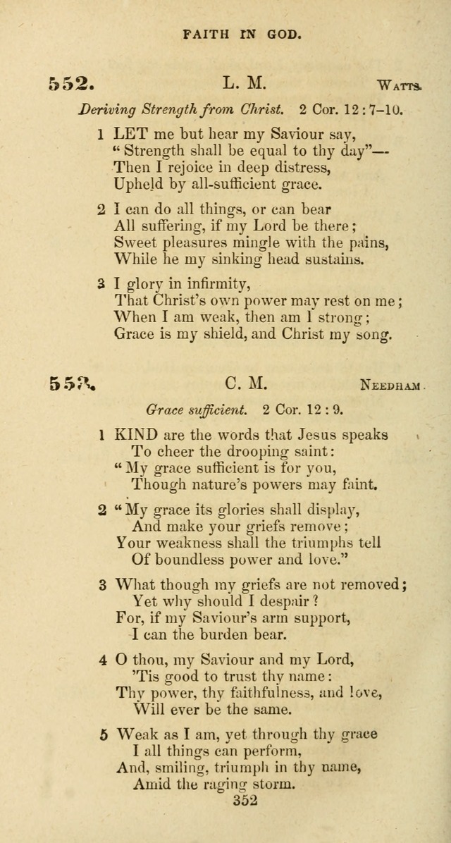 The Baptist Psalmody: a selection of hymns for the worship of God page 352
