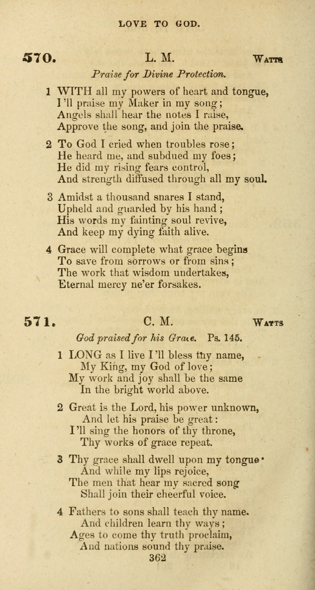 The Baptist Psalmody: a selection of hymns for the worship of God page 362