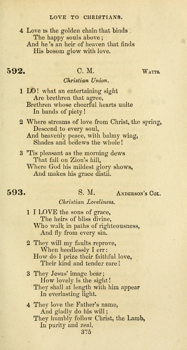 The Baptist Psalmody: a selection of hymns for the worship of God page 375