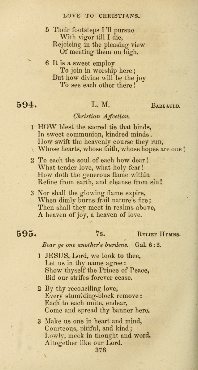 The Baptist Psalmody: a selection of hymns for the worship of God page 376