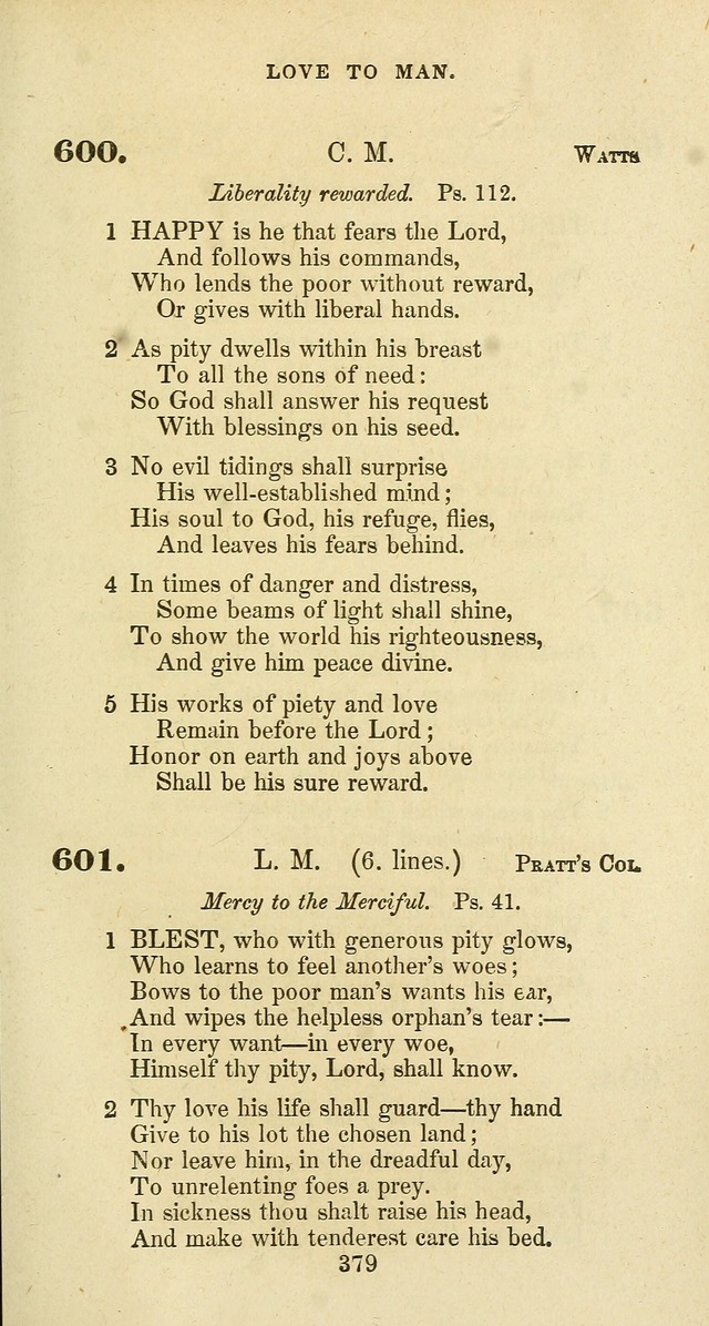 The Baptist Psalmody: a selection of hymns for the worship of God page 379