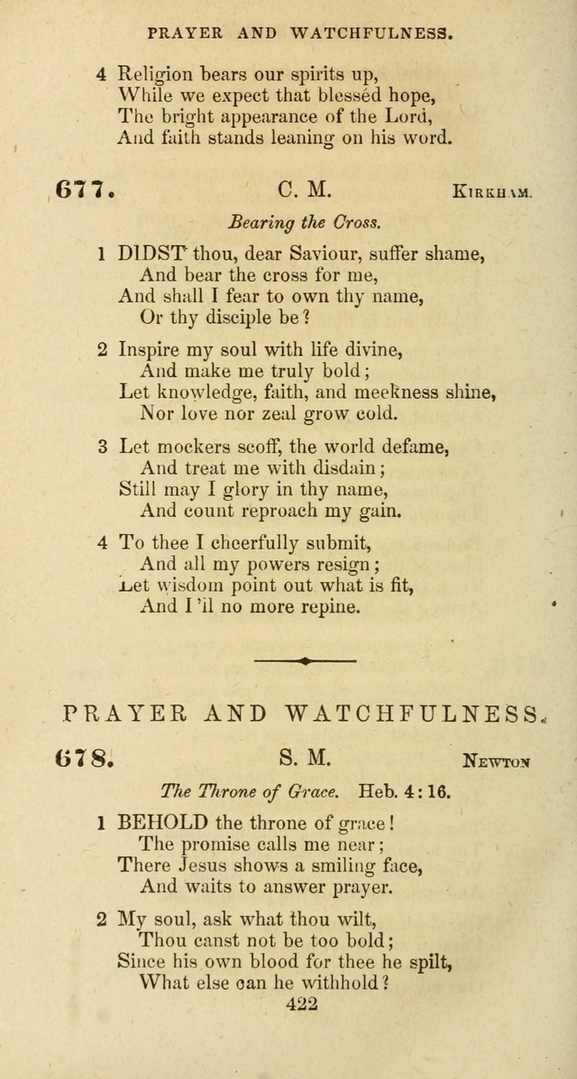 The Baptist Psalmody: a selection of hymns for the worship of God page 422