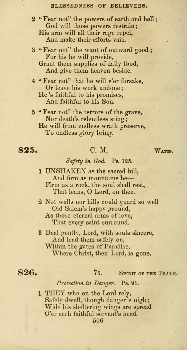 The Baptist Psalmody: a selection of hymns for the worship of God page 506