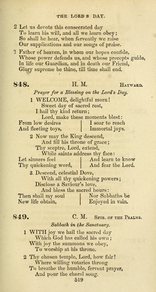 The Baptist Psalmody: a selection of hymns for the worship of God page 519