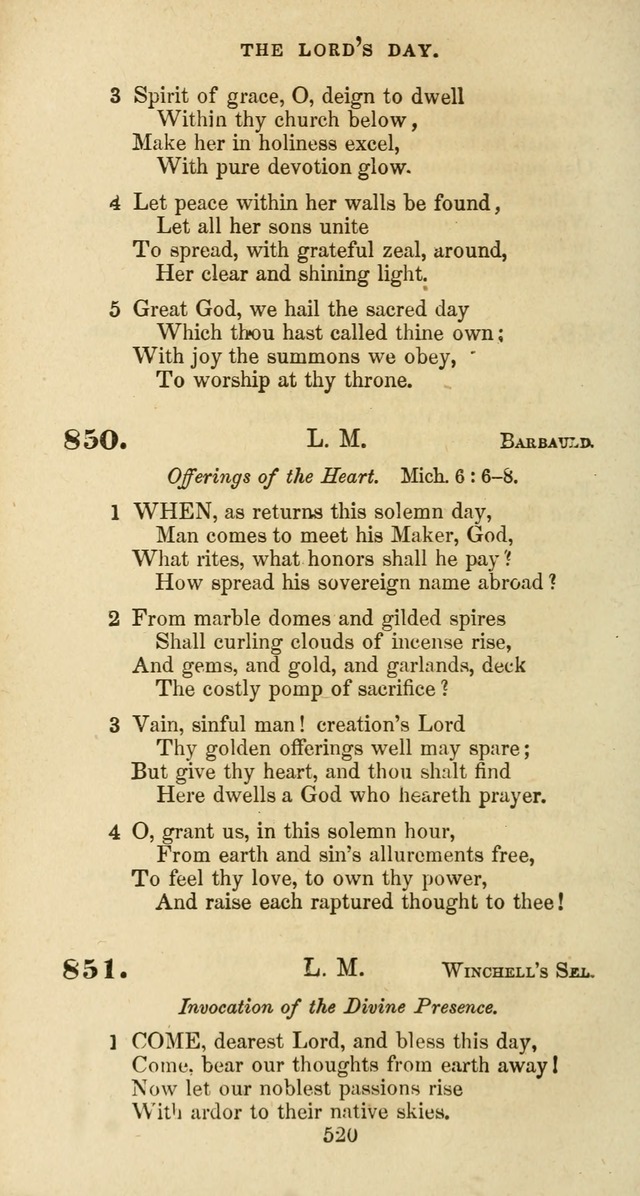 The Baptist Psalmody: a selection of hymns for the worship of God page 520