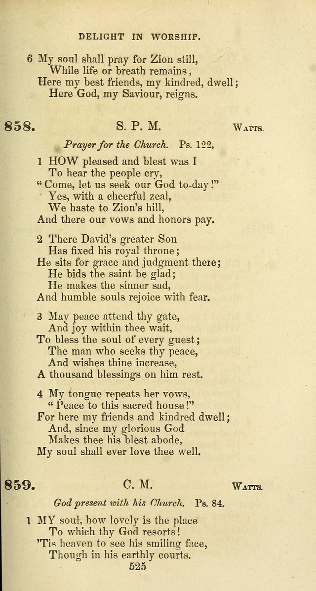 The Baptist Psalmody: a selection of hymns for the worship of God page 525