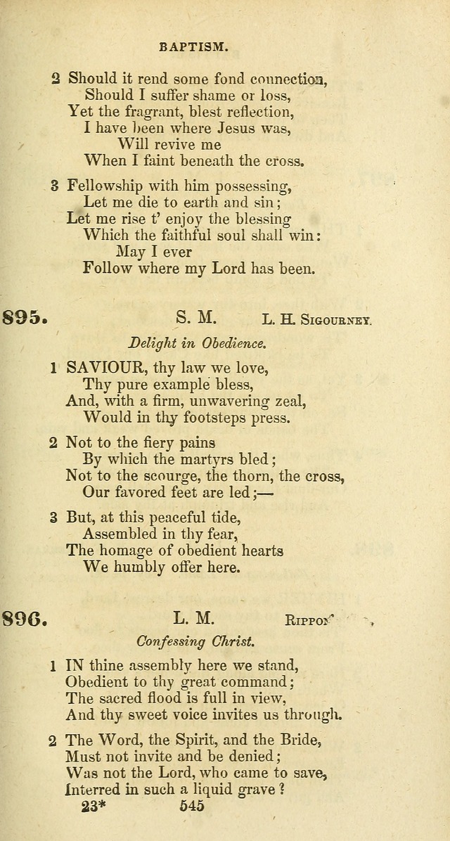 The Baptist Psalmody: a selection of hymns for the worship of God page 545