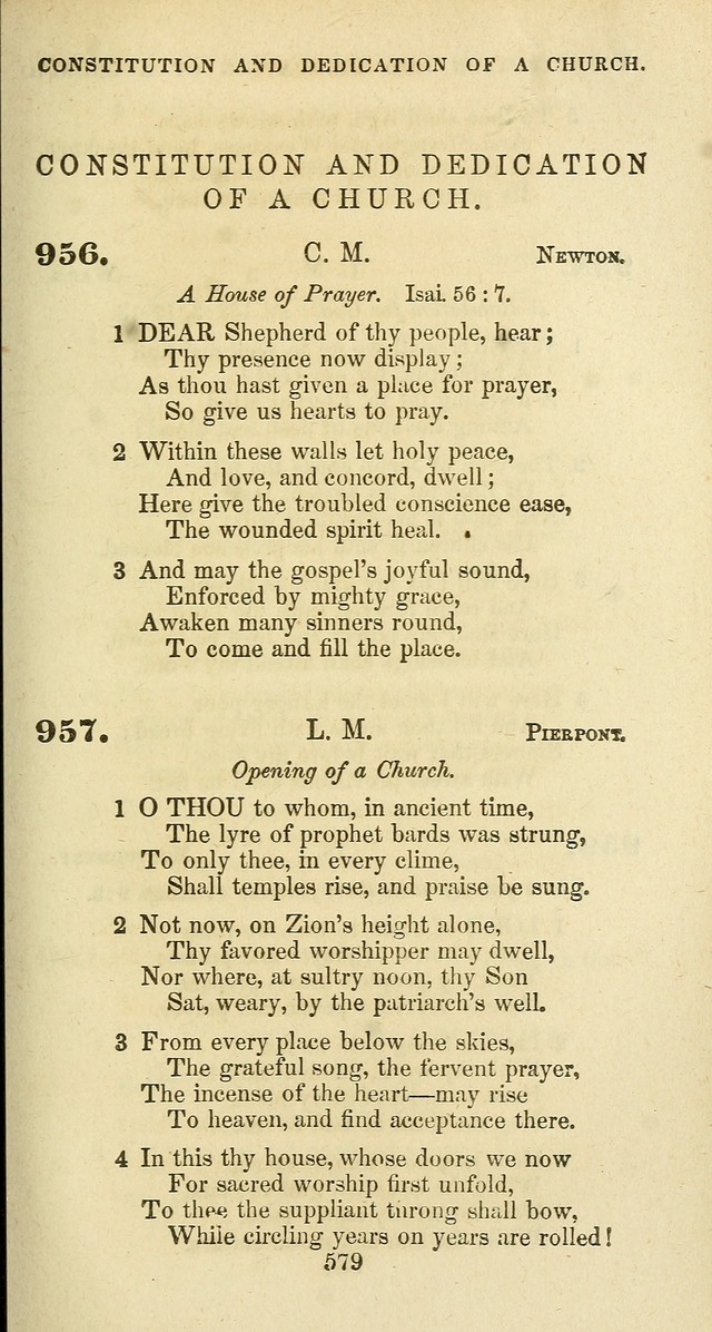 The Baptist Psalmody: a selection of hymns for the worship of God page 579