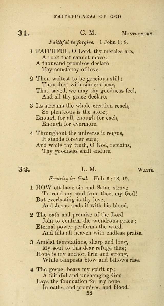 The Baptist Psalmody: a selection of hymns for the worship of God page 58