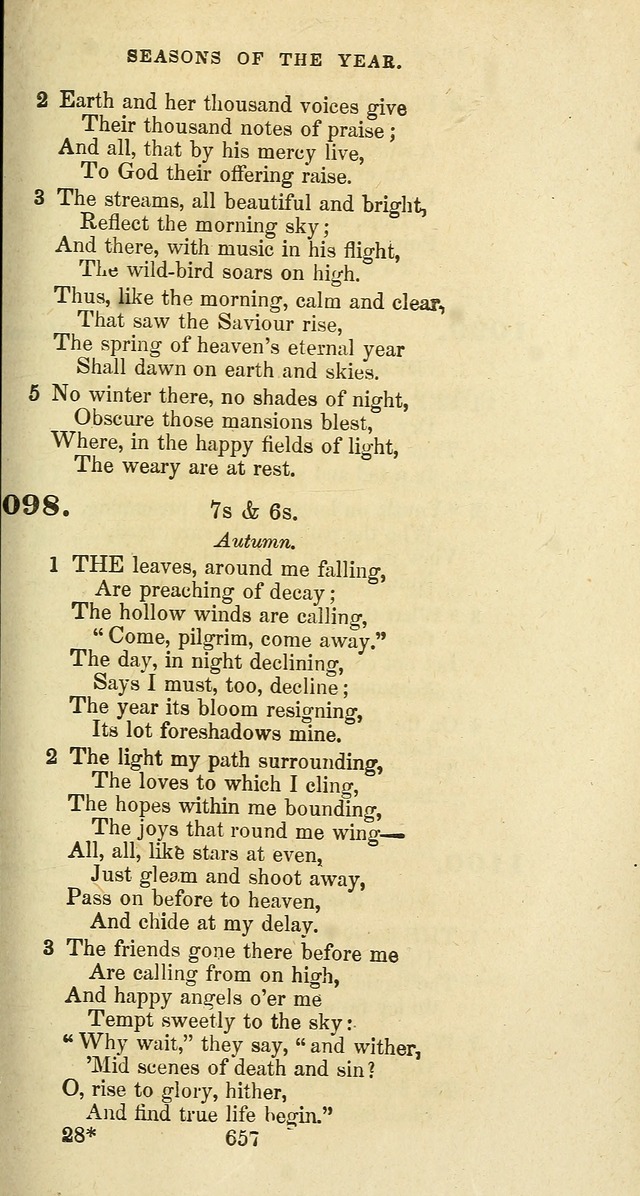 The Baptist Psalmody: a selection of hymns for the worship of God page 657