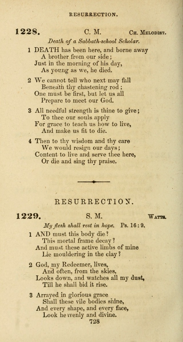 The Baptist Psalmody: a selection of hymns for the worship of God page 728
