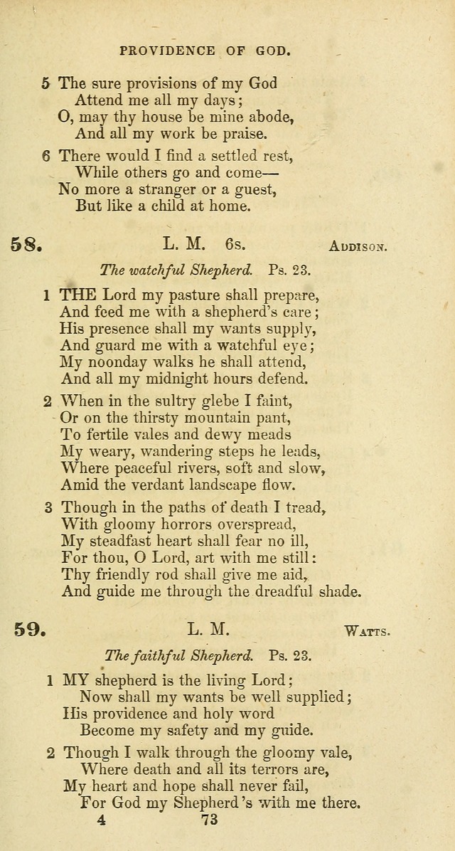 The Baptist Psalmody: a selection of hymns for the worship of God page 73