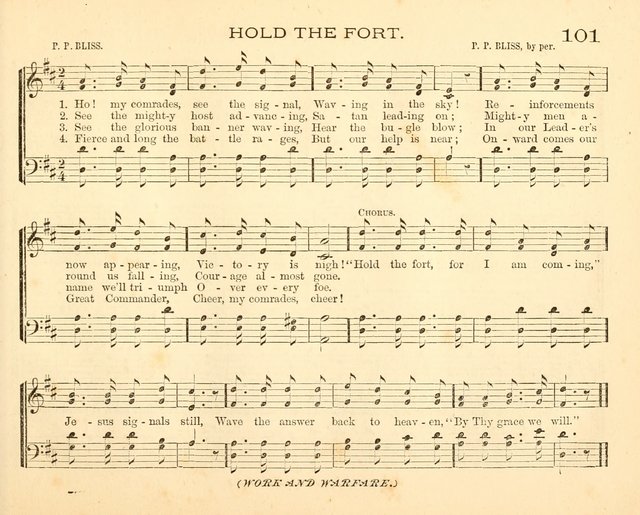 Book of Praise for the Sunday School: with hymns and tunes appropriate for the prayer meeting and the home circle page 104