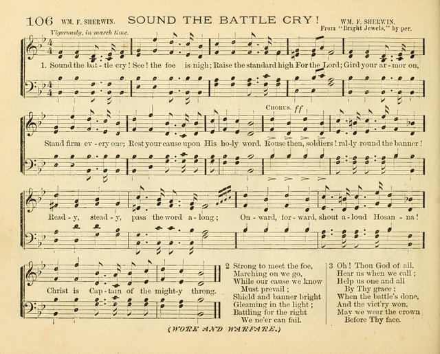 Book of Praise for the Sunday School: with hymns and tunes appropriate for the prayer meeting and the home circle page 109