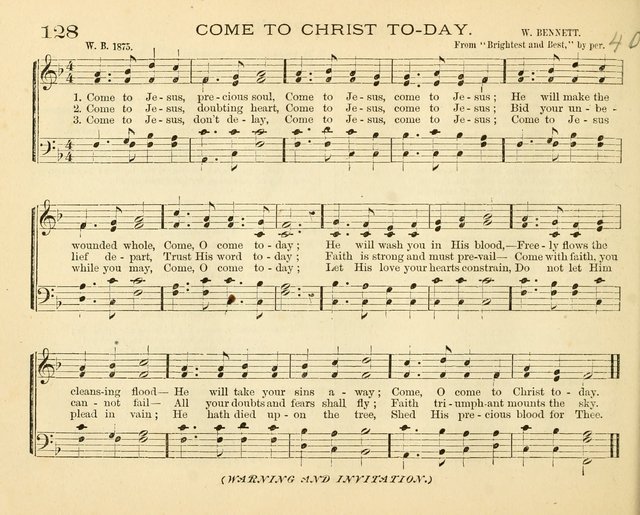 Book of Praise for the Sunday School: with hymns and tunes appropriate for the prayer meeting and the home circle page 131