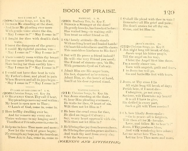 Book of Praise for the Sunday School: with hymns and tunes appropriate for the prayer meeting and the home circle page 132