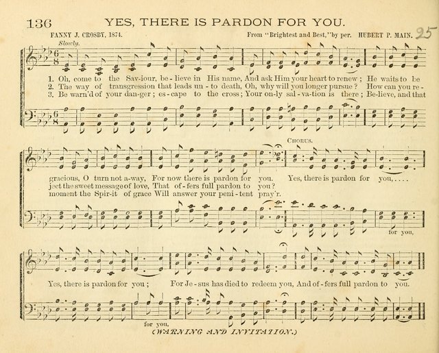 Book of Praise for the Sunday School: with hymns and tunes appropriate for the prayer meeting and the home circle page 139