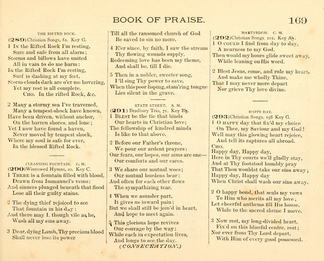 Book of Praise for the Sunday School: with hymns and tunes appropriate for the prayer meeting and the home circle page 172