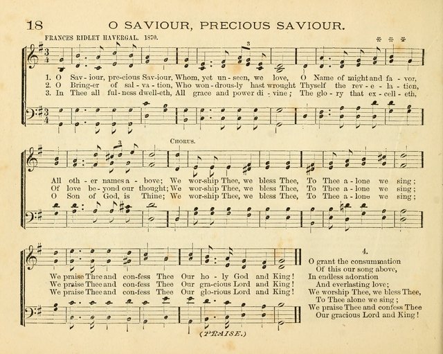 Book of Praise for the Sunday School: with hymns and tunes appropriate for the prayer meeting and the home circle page 21