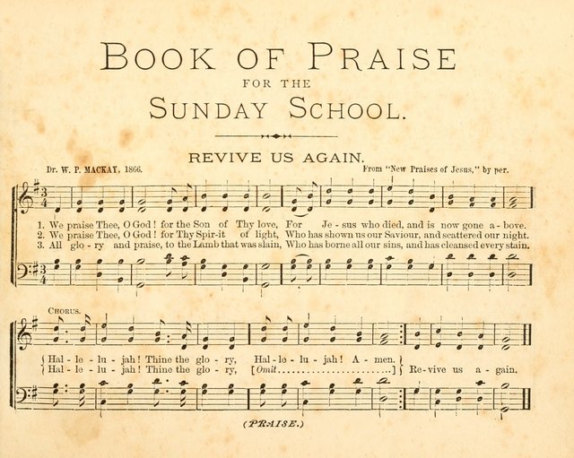 Book of Praise for the Sunday School: with hymns and tunes appropriate for the prayer meeting and the home circle page 6