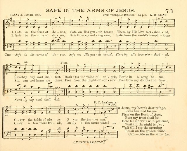 Book of Praise for the Sunday School: with hymns and tunes appropriate for the prayer meeting and the home circle page 76