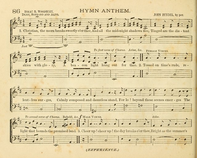 Book of Praise for the Sunday School: with hymns and tunes appropriate for the prayer meeting and the home circle page 89