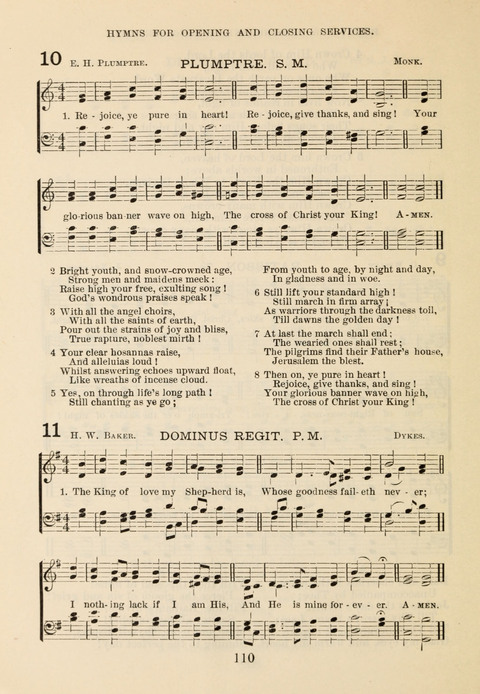 The Book of Praise for Sunday Schools: Selections from the Revised Prayer Book and Hymnal page 10