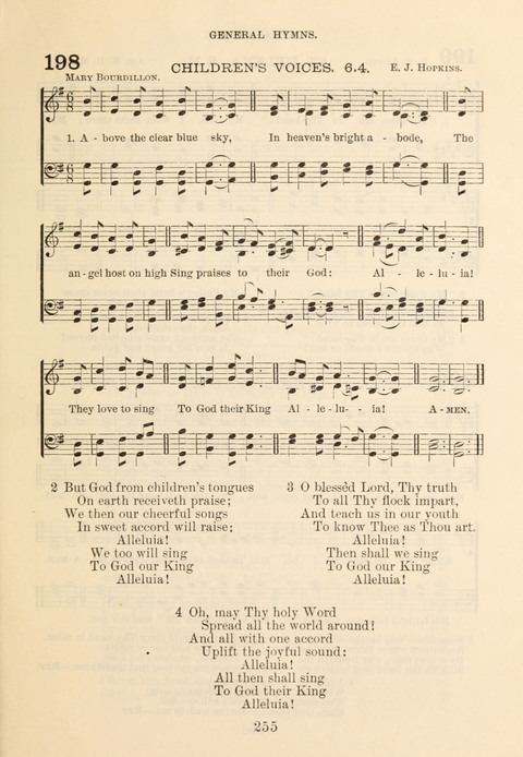 The Book of Praise for Sunday Schools: Selections from the Revised Prayer Book and Hymnal page 155
