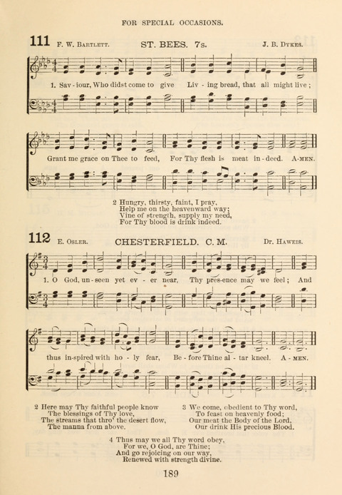 The Book of Praise for Sunday Schools: Selections from the Revised Prayer Book and Hymnal page 89